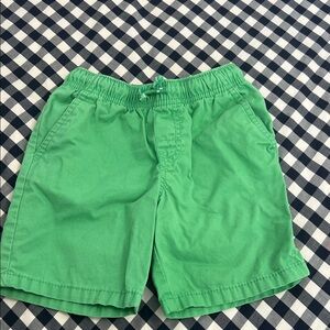 Cat & Jack Vibrant Green Drawstring Shorts